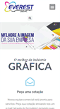 Mobile Screenshot of graficaeverest.com.br